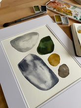 Load image into Gallery viewer, Simplicity 1 (A4 watercolour artwork)
